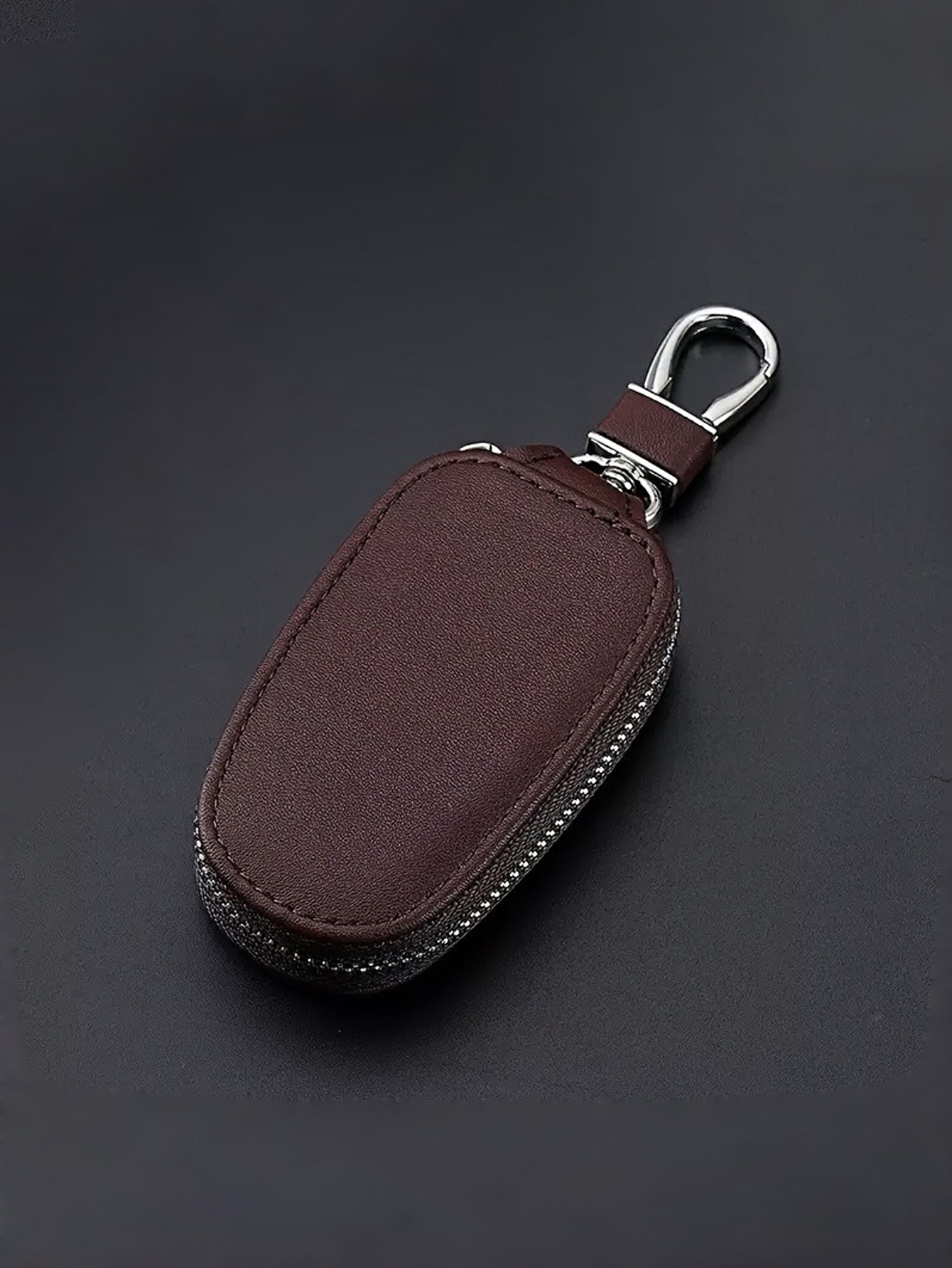Custom Zipper Design Key Organizer - Ideal for Car, Home, and Office Keys